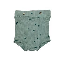Kate Quinn Organics Waffle Stars & Moons High Waisted Bloomers